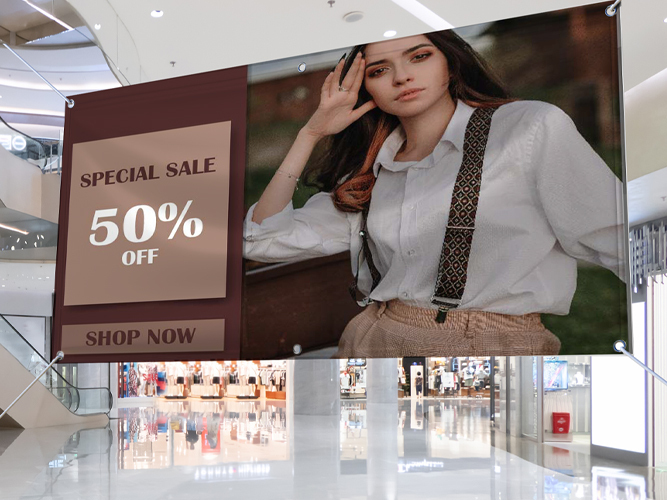Indoor Vinyl Banners
