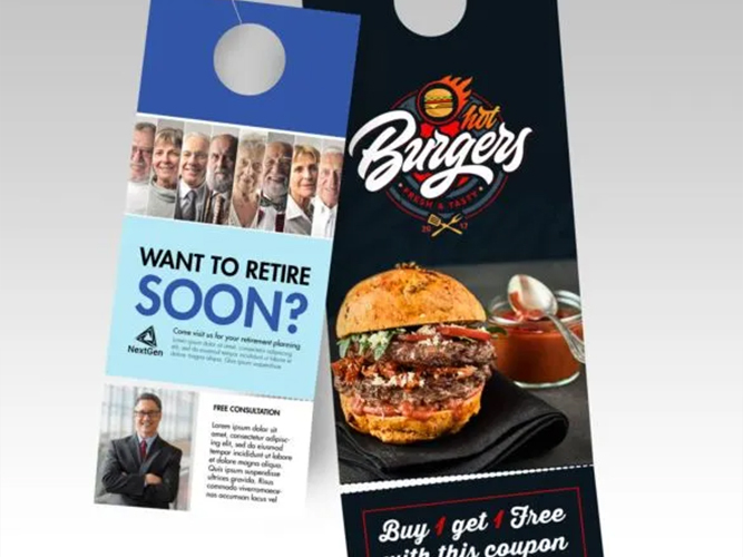 Tearoff Door Hangers