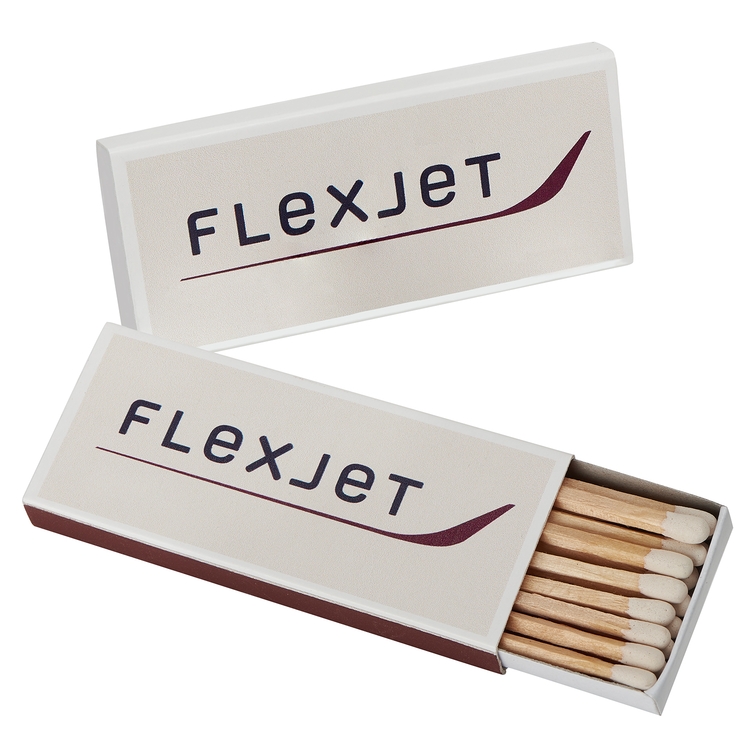 Low Quantity / Fast Turn, Tiffany Matchbox - 17 Matchsticks (3-inch)