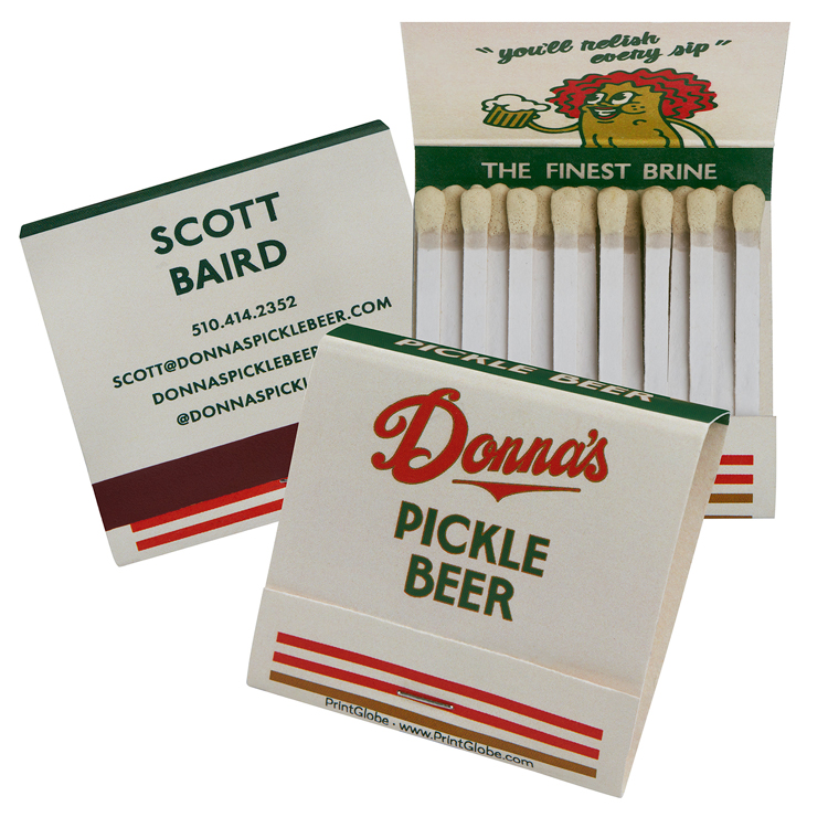Specialty 30-Stem Matchbook (Domestic)