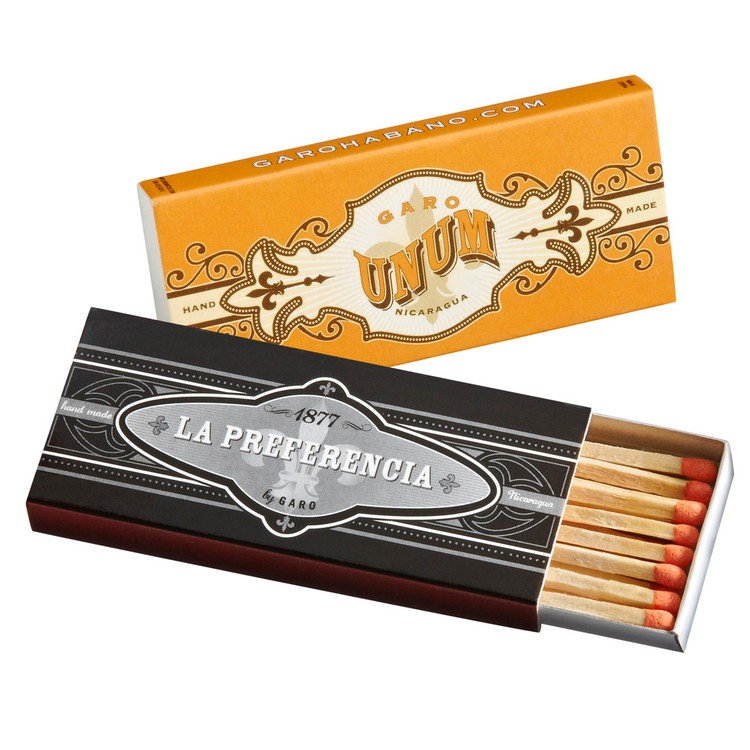 Tiffany Candle Specialty Matchbox - 15 Matchsticks (3-inch)