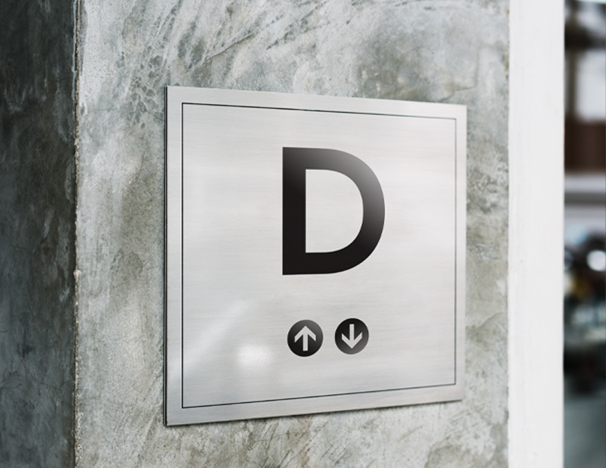 aluminum rigid sign