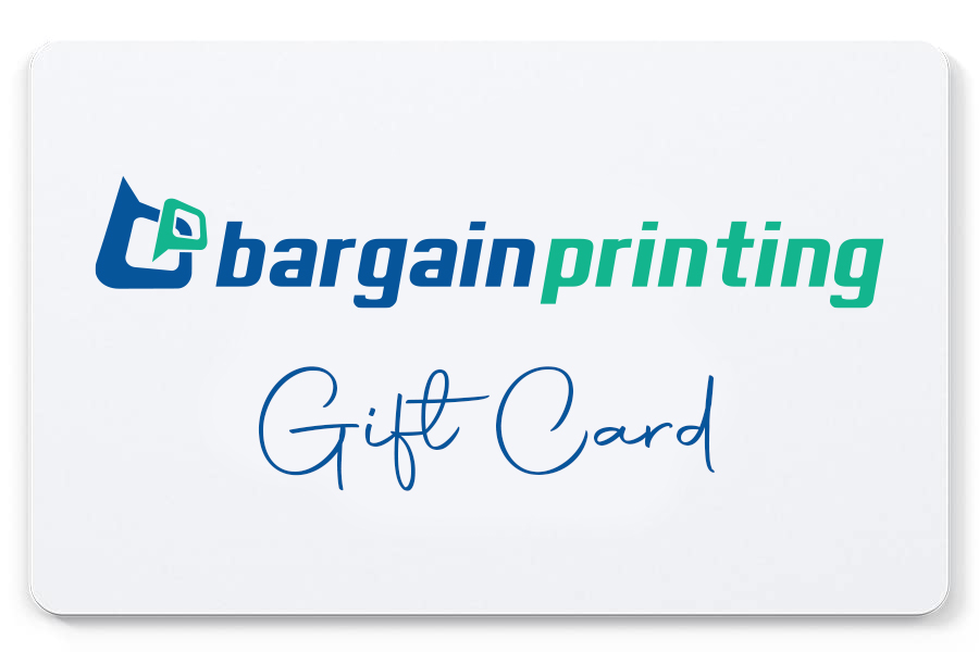 Bargain Printing Gift Card Bargain Printing Gift Card