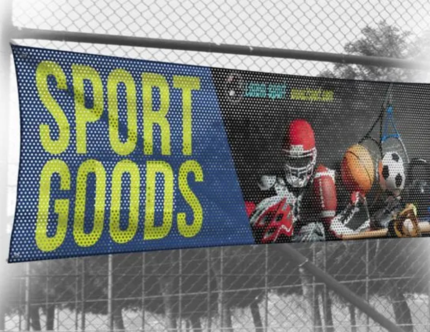 mesh banners
