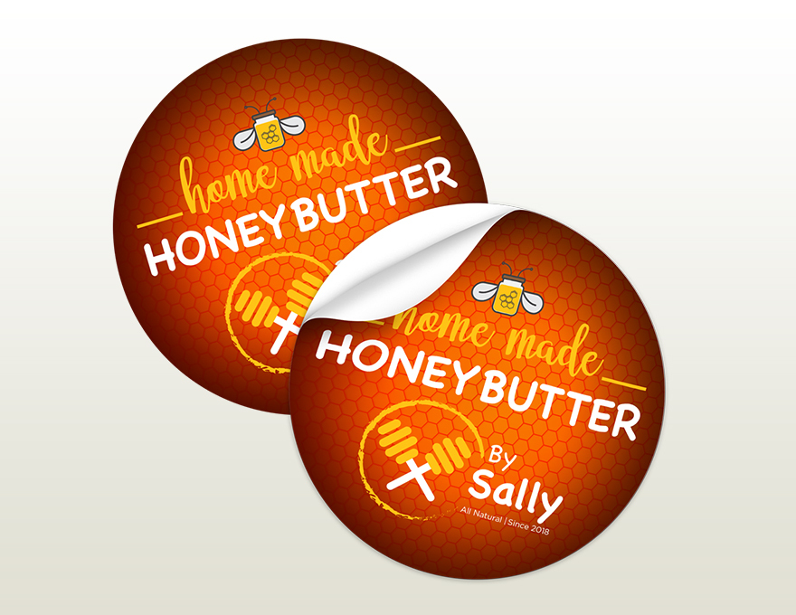 round stickers