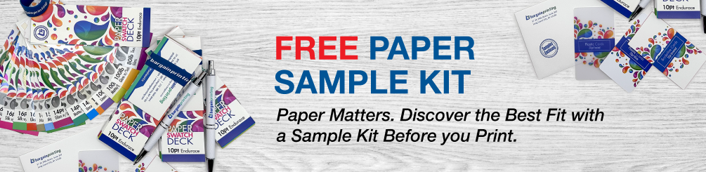 Bargain Printing - Free Paper Sample Kit - Premium Quality Printing Solutions
