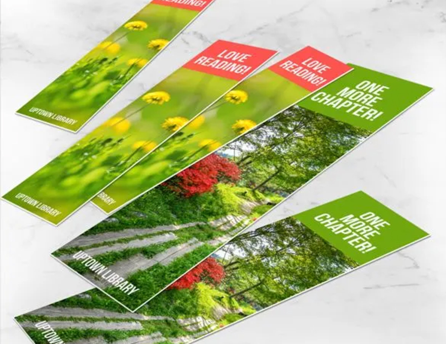 suede bookmarks