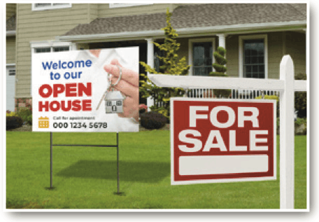 Custom Real Estate Yard Signs and Signage